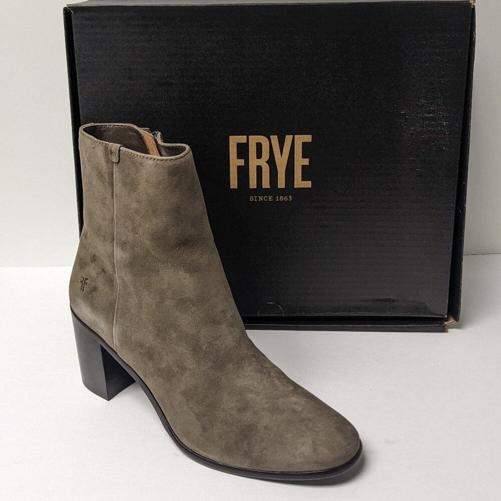 Frye Julia Ankle Boots, Dark Taupe, Women's 9.5 M